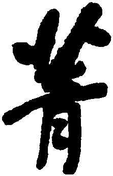 菁,何紹基,書法字典
